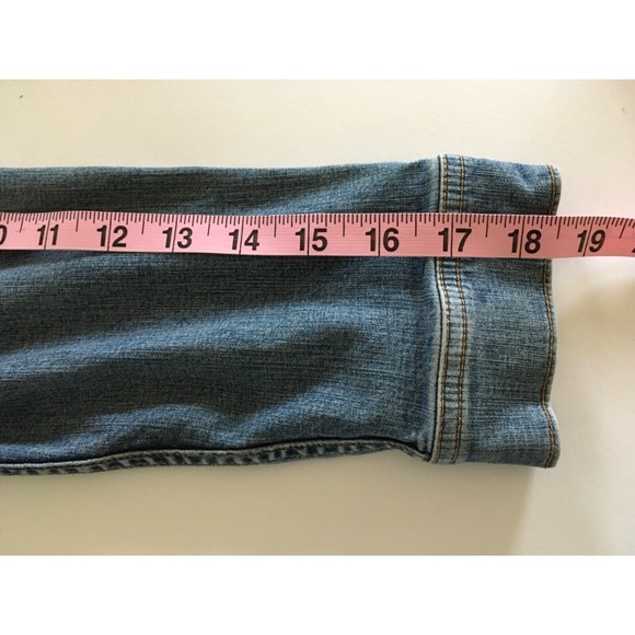 VTG Ralph Lauren Polo Jeans Co. Blue Jean Jacket Womens Sz S Cowboy Rodeo Y2K - Picture 16 of 16